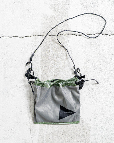 and wander UL sacoche with Dyneema / Dyneema® 複合纖維輕量防潑水隨身包