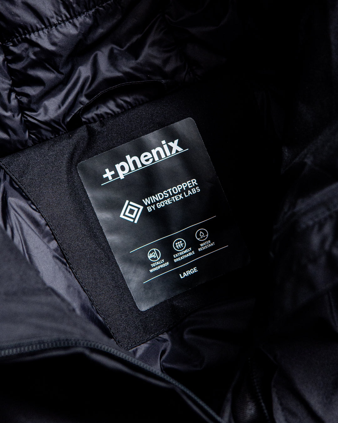 +phenix FISHERMANS DOWN JACKET WINDSTOPPER® PRODUCTS BY GORE-TEX LABS / 羽絨外套