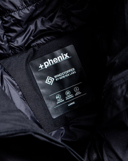 +phenix FISHERMANS DOWN JACKET WINDSTOPPER® PRODUCTS BY GORE-TEX LABS / 羽絨外套