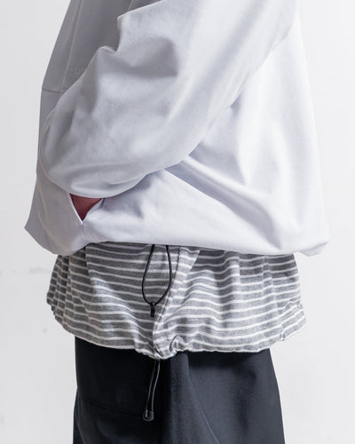 +phenix DRAWSTRING LONG SLEEVE TEE / 抽繩下擺機能長袖T恤