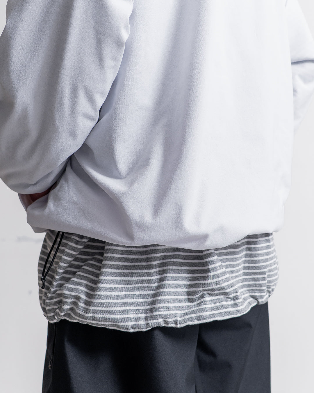 +phenix DRAWSTRING LONG SLEEVE TEE / 抽繩下擺機能長袖T恤
