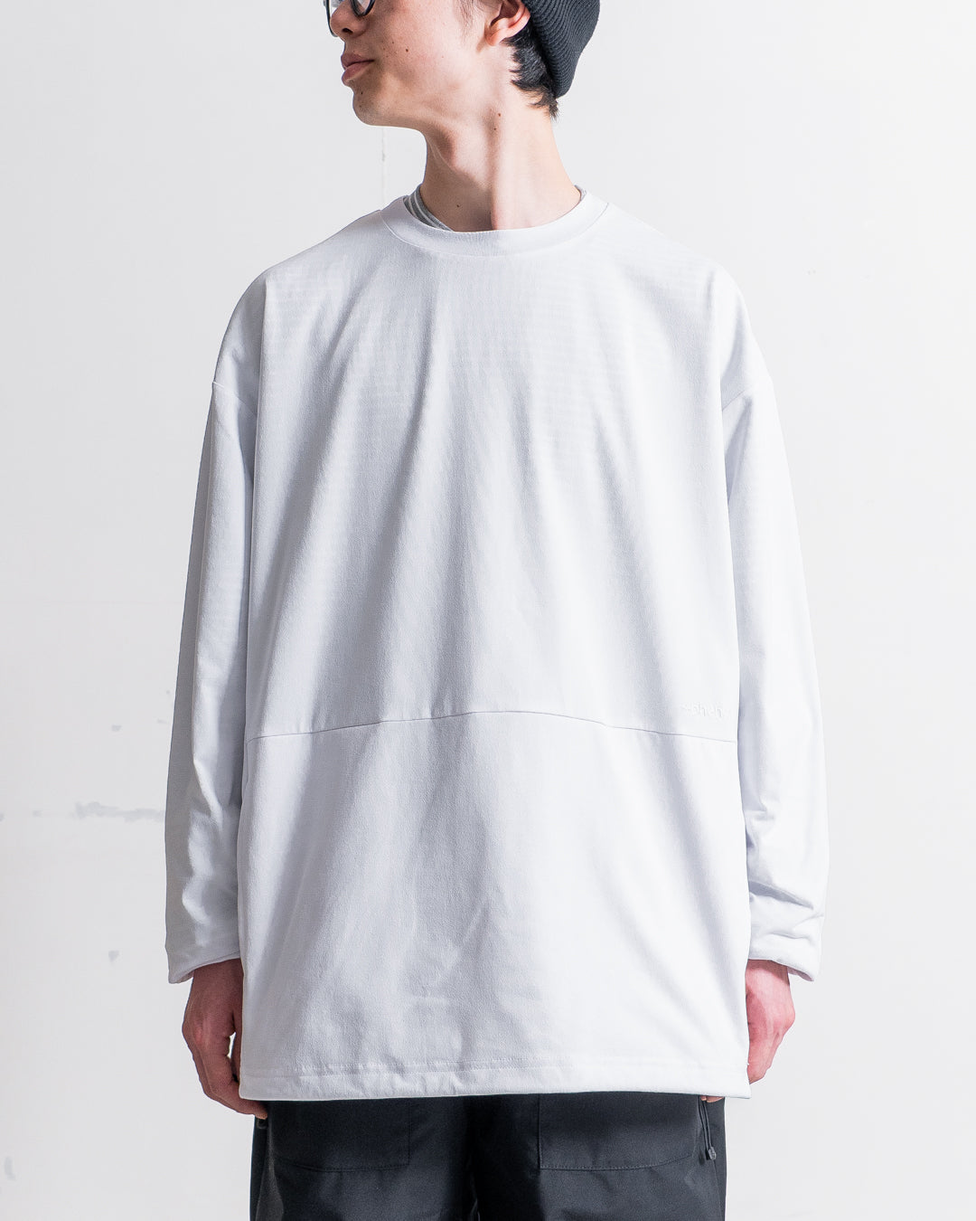 +phenix DRAWSTRING LONG SLEEVE TEE / 抽繩下擺機能長袖T恤