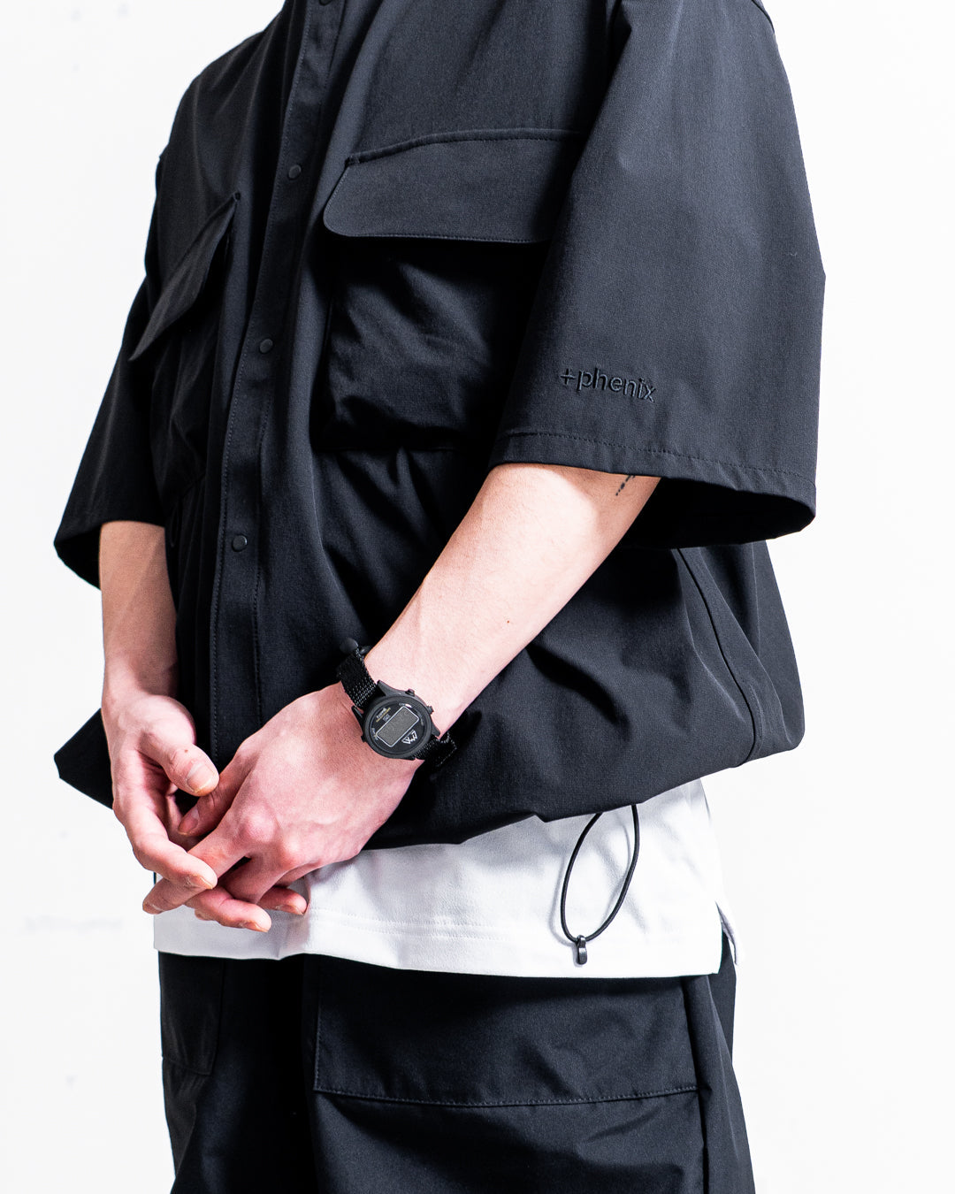 +phenix AIRFLOW W-POCKET SHORT SLEEVE SHIRT / 雙口袋短袖襯衫