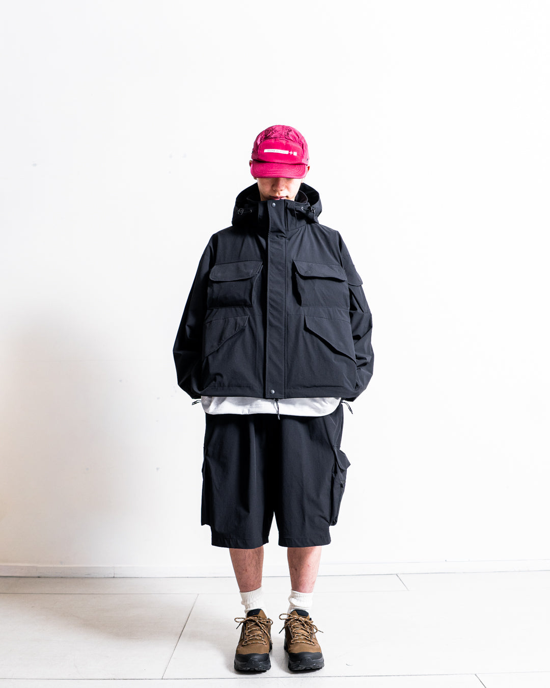 +phenix TECH WIDE CARGO SHORTS / 機能口袋工裝短褲