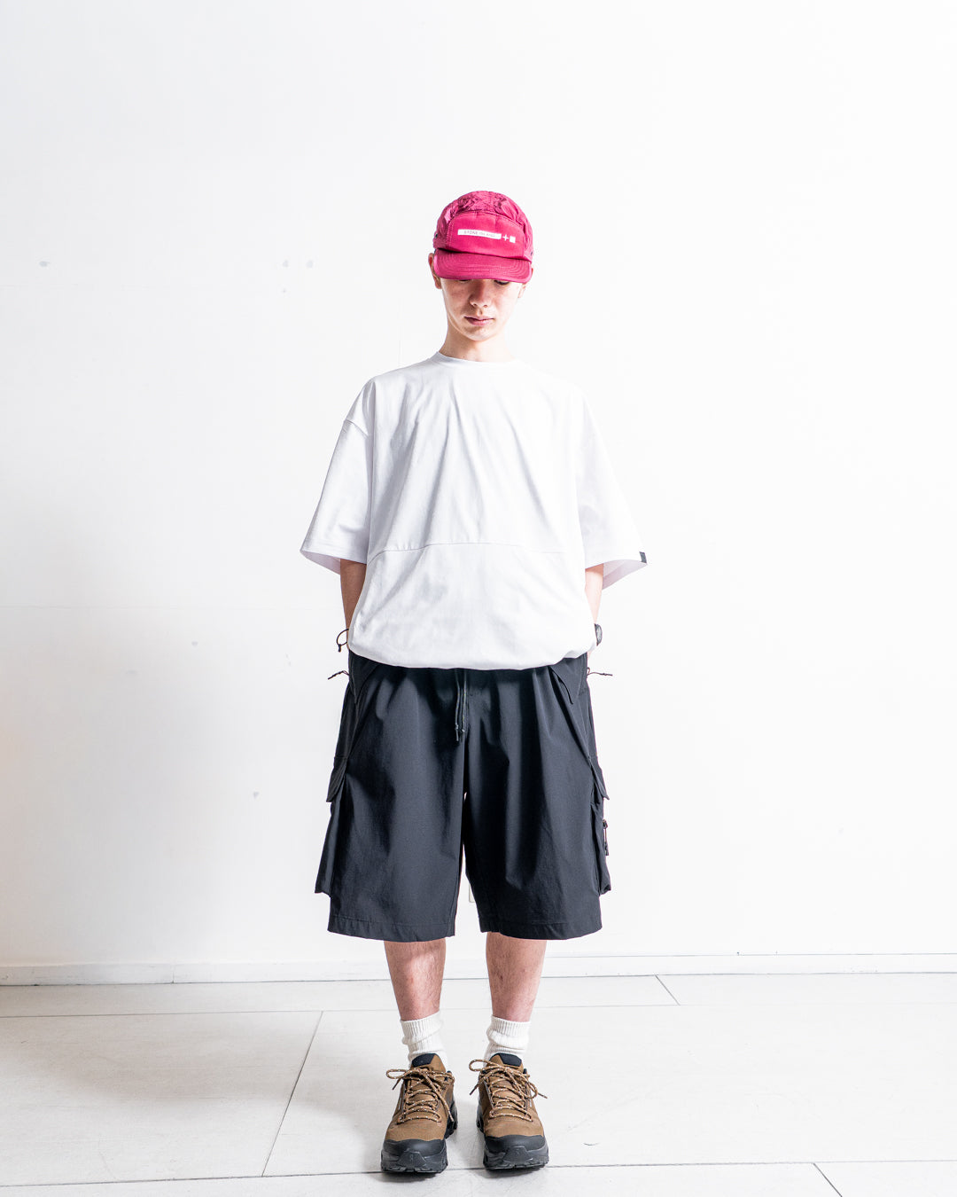 +phenix DRAWSTRING SHORT SLEEVE TEE / 抽繩下擺機能短袖T恤