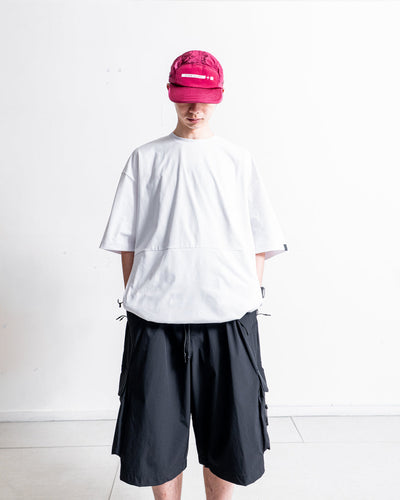 +phenix DRAWSTRING SHORT SLEEVE TEE / 抽繩下擺機能短袖T恤