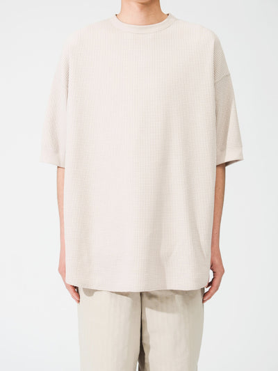 DAIWA PIER39 TECH THERMAL CREW S/S / 科技彈性華夫格短袖T恤