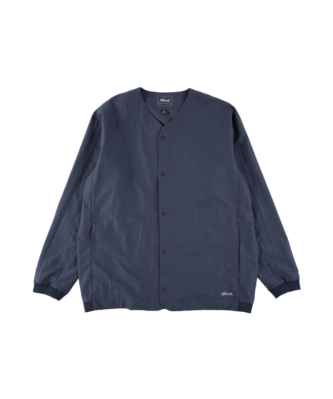 NANGA DotAir® COMFY CARDIGAN / 輕量透氣 DotAir® 無領機能開襟外套（日本直營店限定）