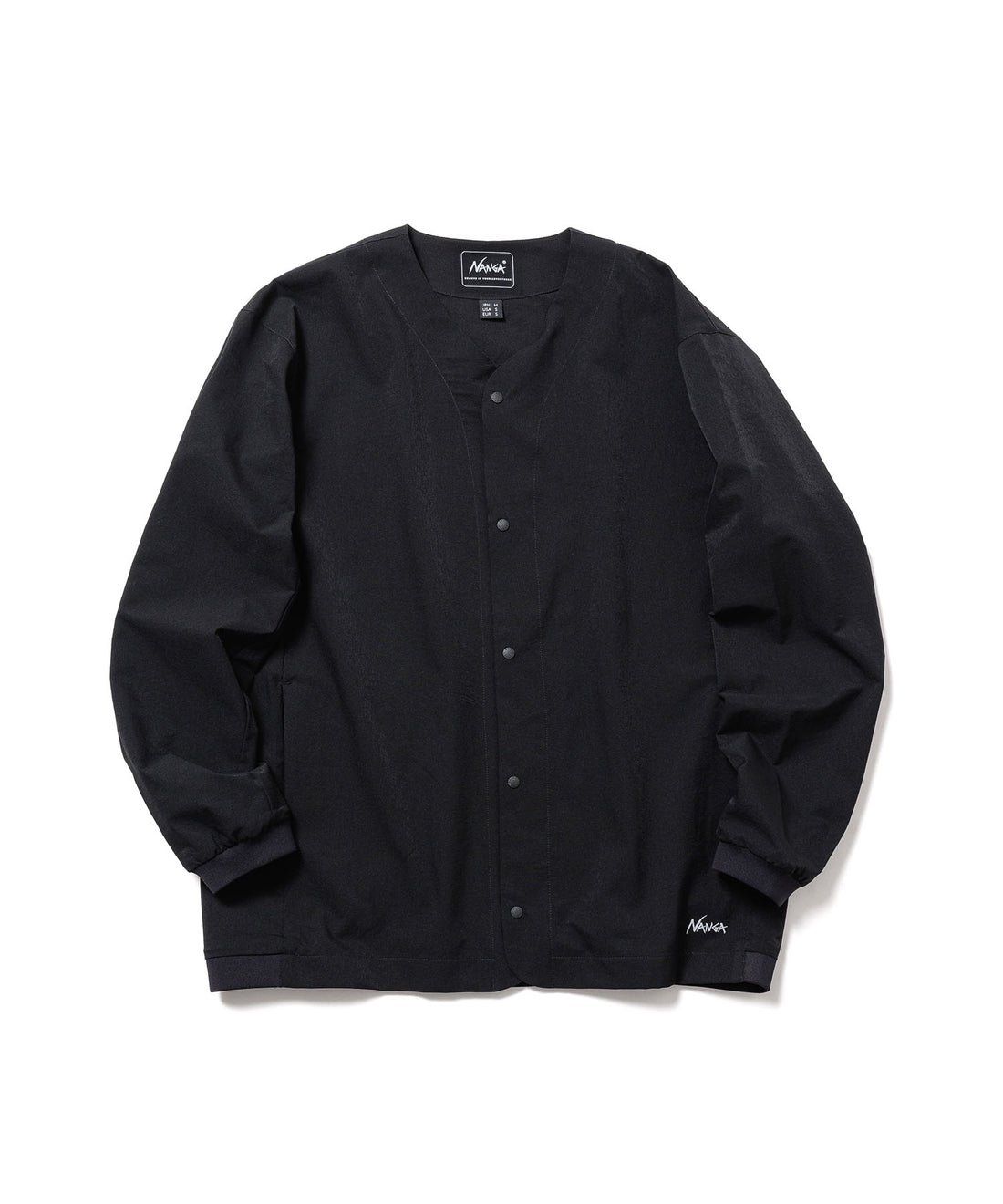 NANGA DotAir® COMFY CARDIGAN / 輕量透氣 DotAir® 無領機能開襟外套（日本直營店限定）