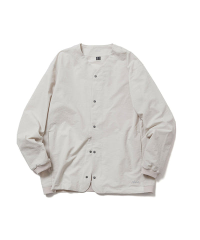 NANGA DotAir® COMFY CARDIGAN / 輕量透氣 DotAir® 無領機能開襟外套（日本直營店限定）