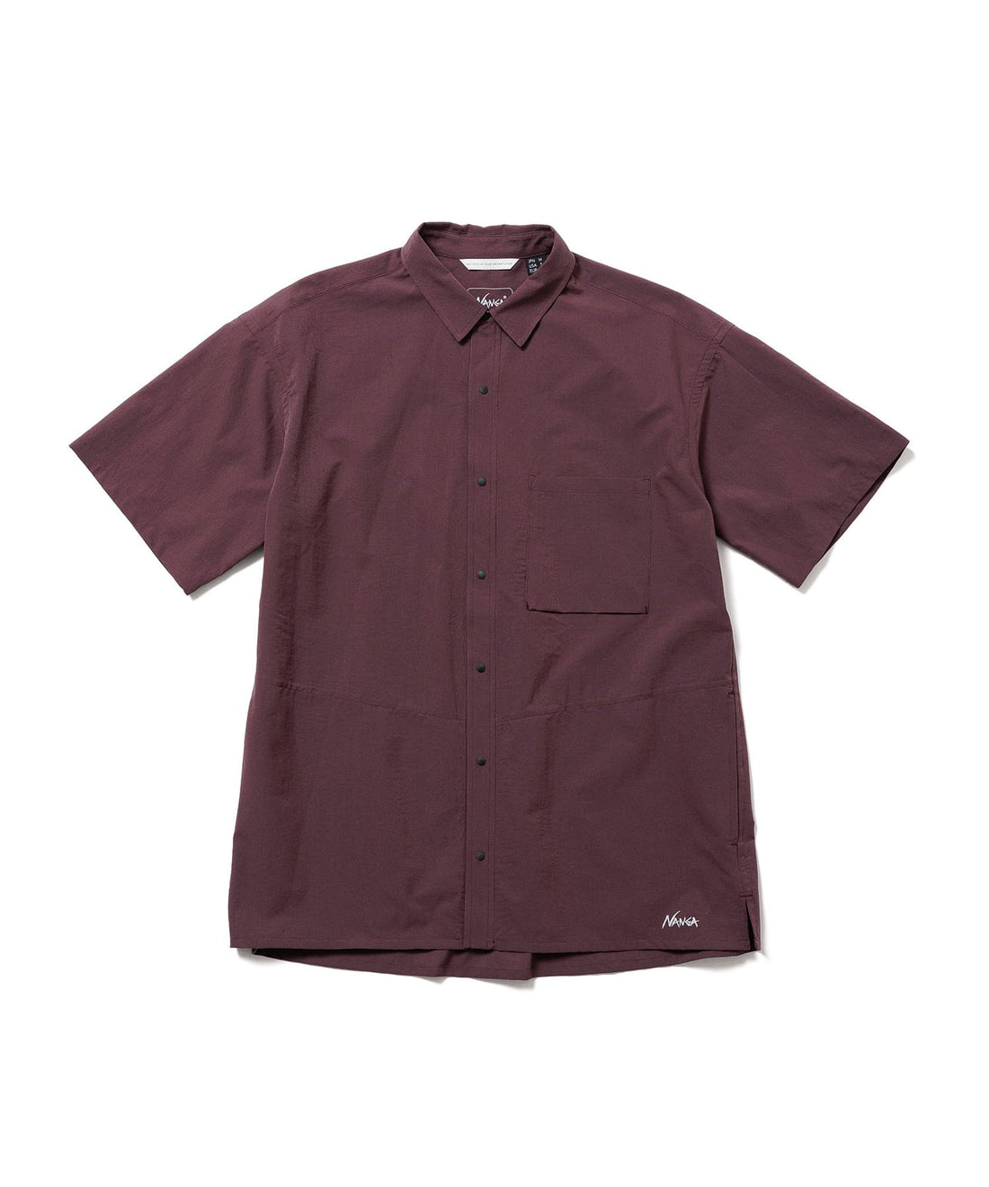NANGA DotAir® COMFY / 機能短袖襯衫