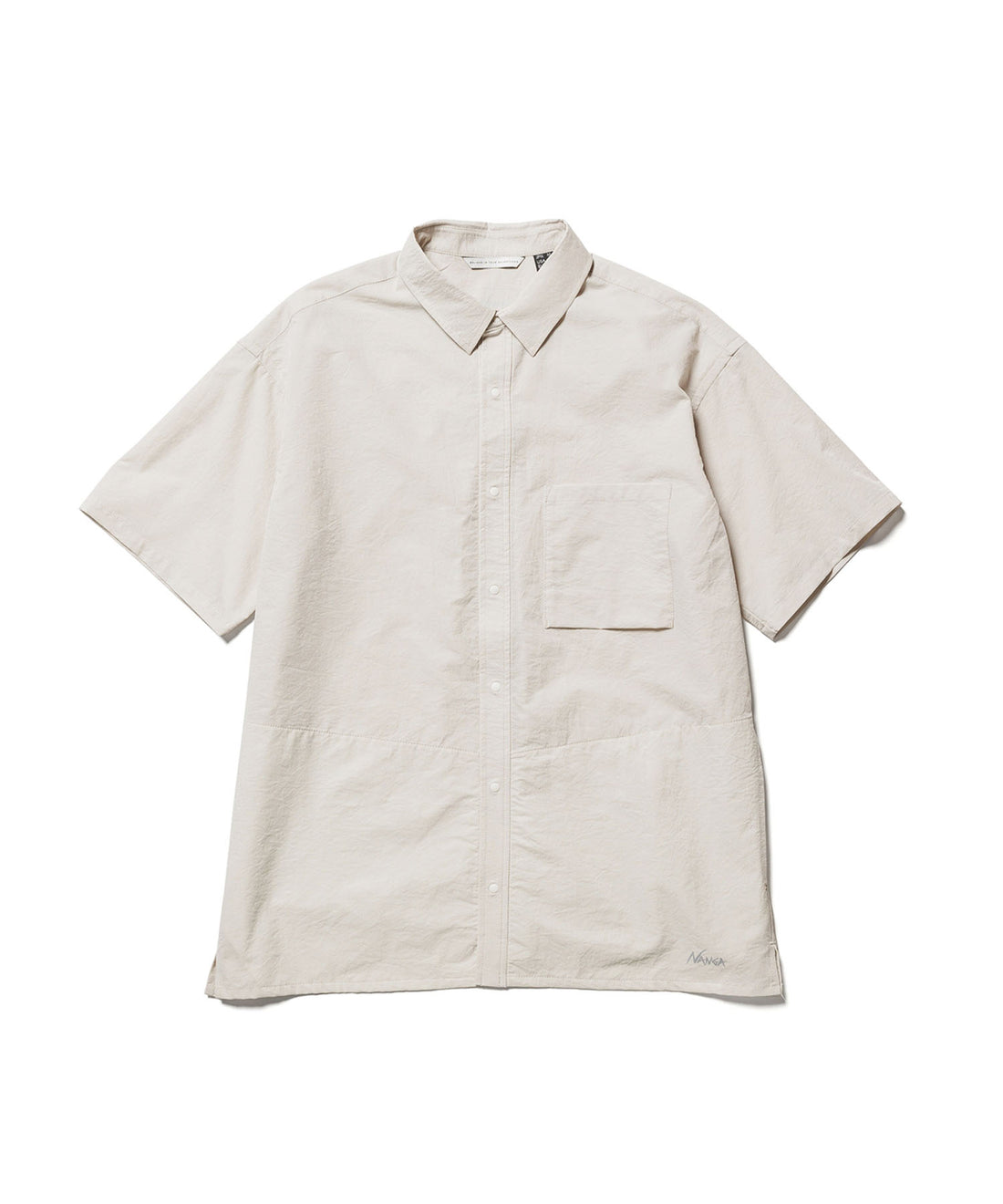 NANGA DotAir® COMFY S/S SHIRT / 高機能透氣 DotAir® 短袖襯衫