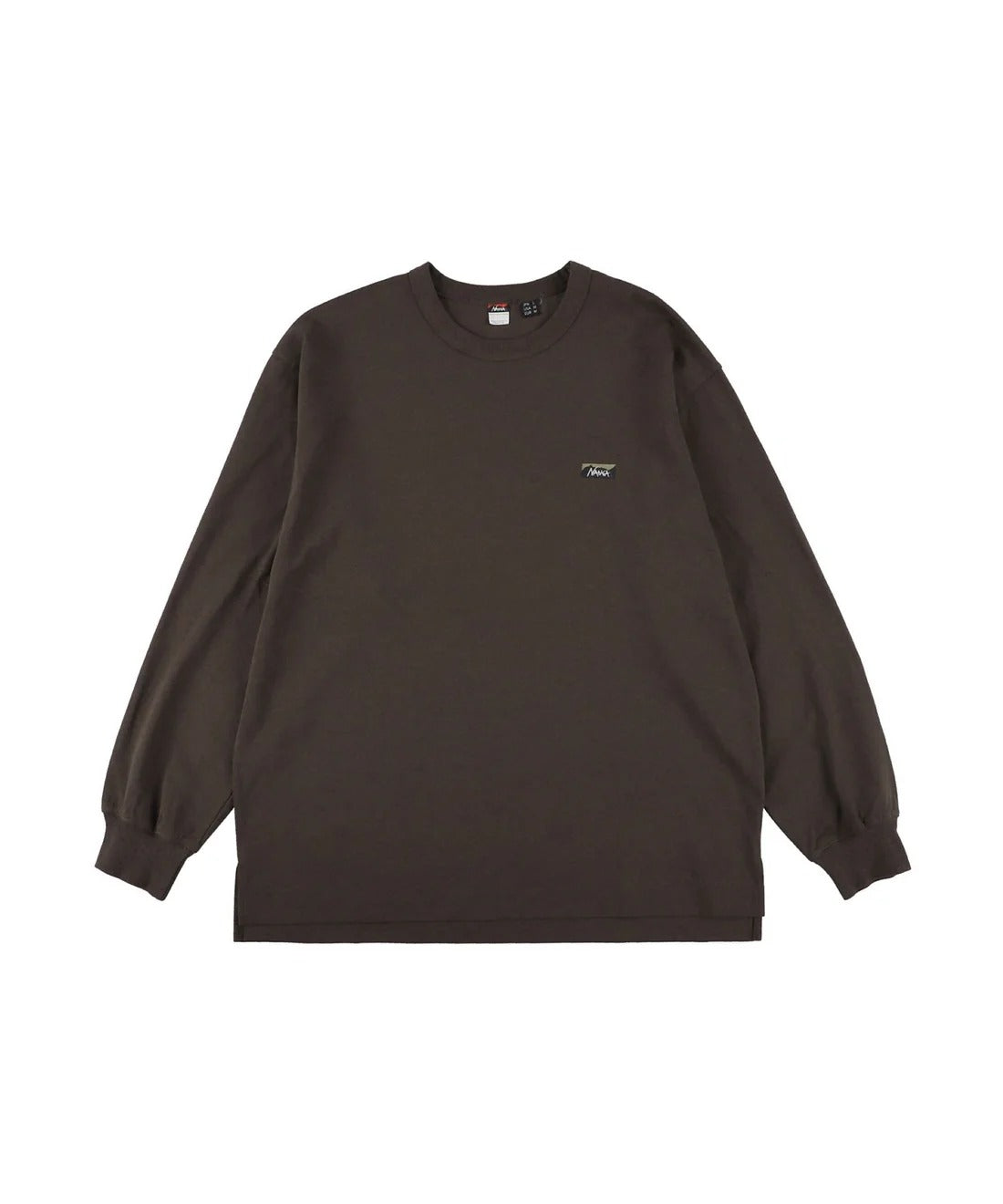 NANGA / ECO HYBRID OVERSIZED L/S TEE(MEN) 再生棉寬版口袋長袖T恤