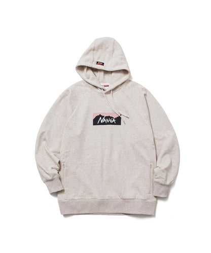 NANGA ECO HYBRID BOX LOGO / 連帽衫