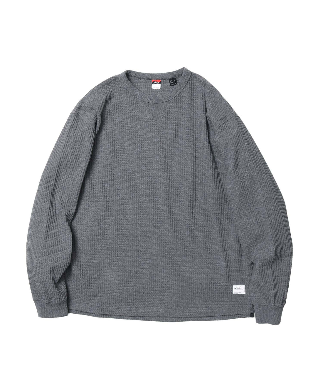 NANGA ECO HYBRID WAFFLE L/S TEE(MEN) / 華夫格長袖T恤