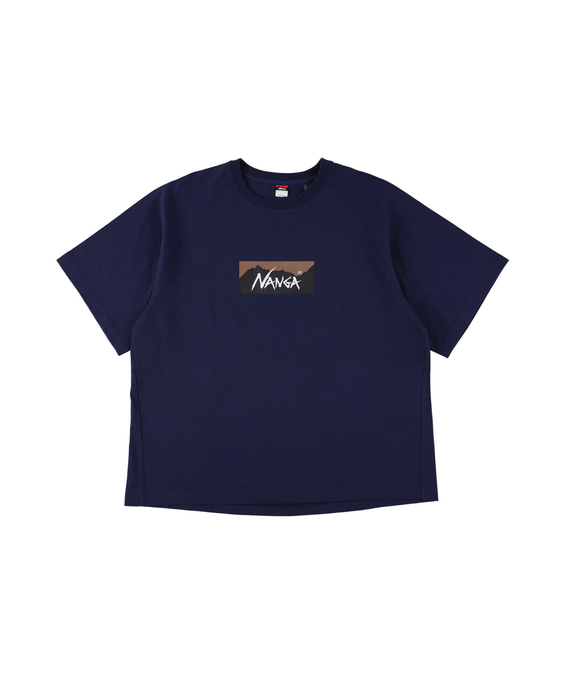 NANGA ECO HYBRID BOX LOGO LOOSE FIT TEE / 寬鬆短袖T恤