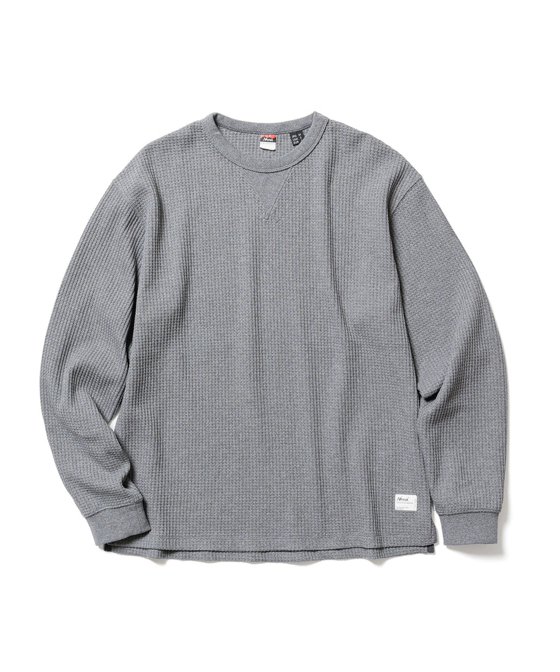NANGA ECO HYBRID WAFFLE L/S TEE(MEN) / 華夫格長袖T恤