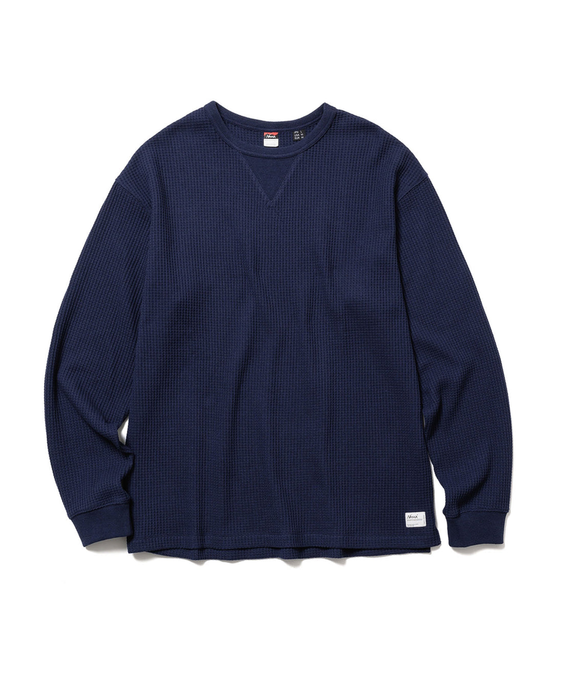 NANGA ECO HYBRID WAFFLE L/S TEE(MEN) / 華夫格長袖T恤