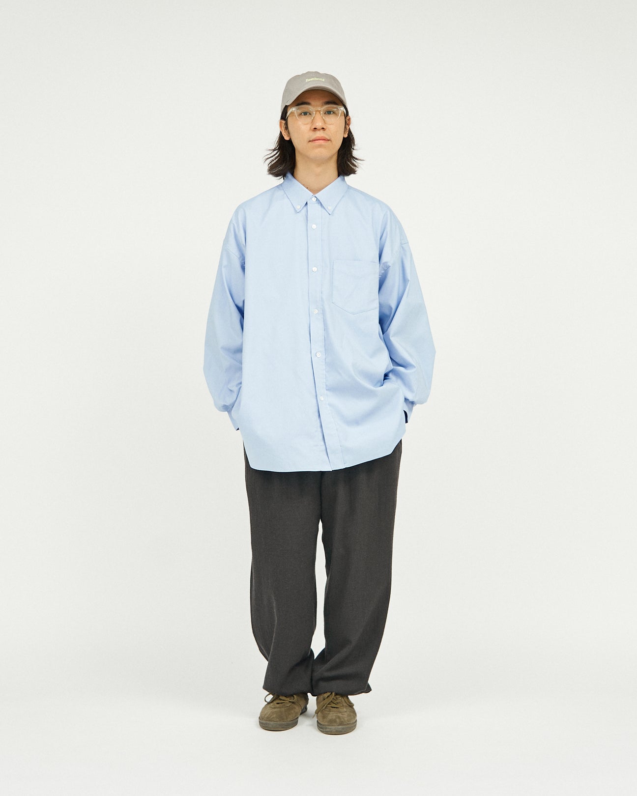 FreshService DRY OXFORD CORPORATE L/S B.D. SHIRT / 牛津B.D.襯衫