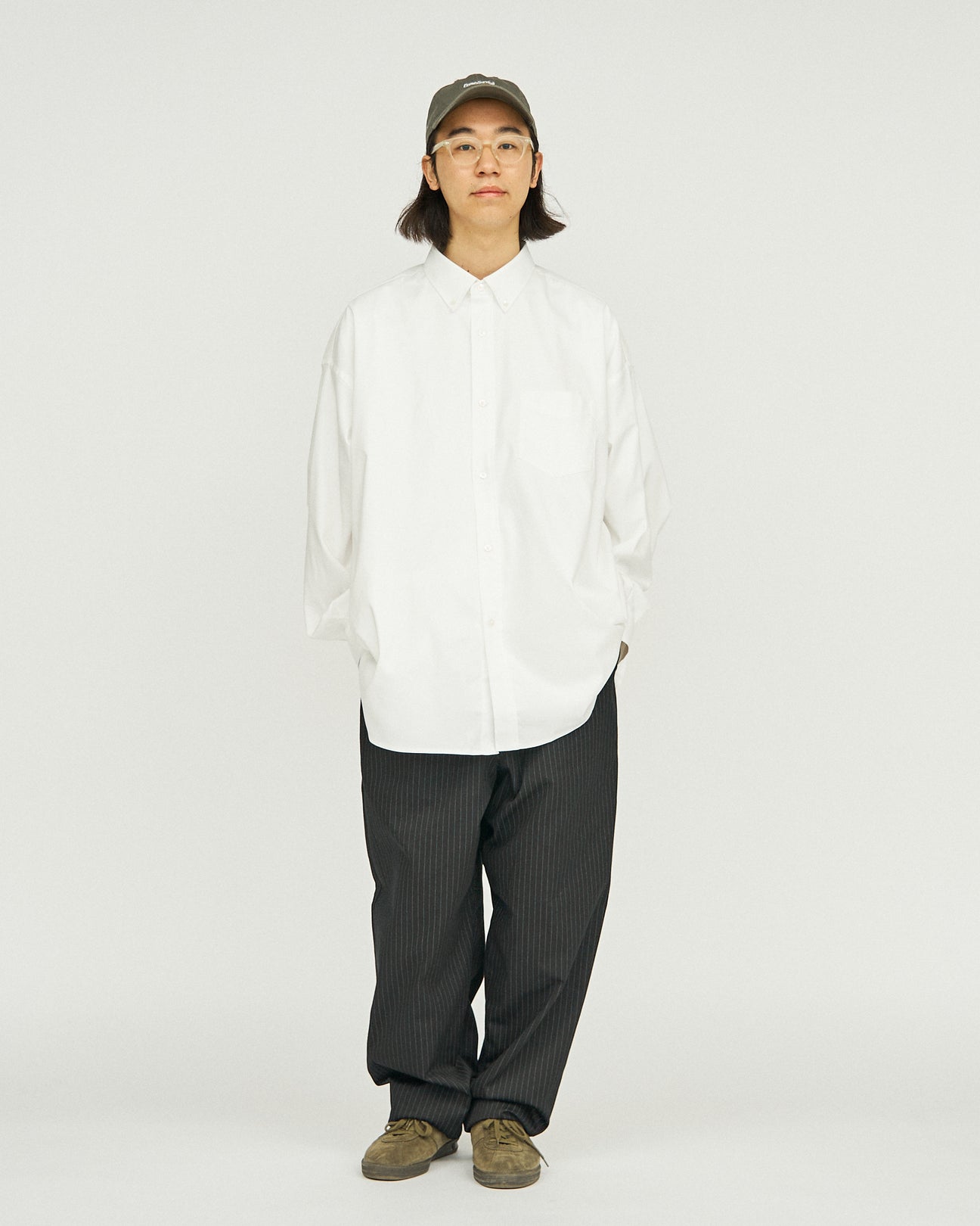 FreshService DRY OXFORD CORPORATE L/S B.D. SHIRT / 牛津B.D.襯衫