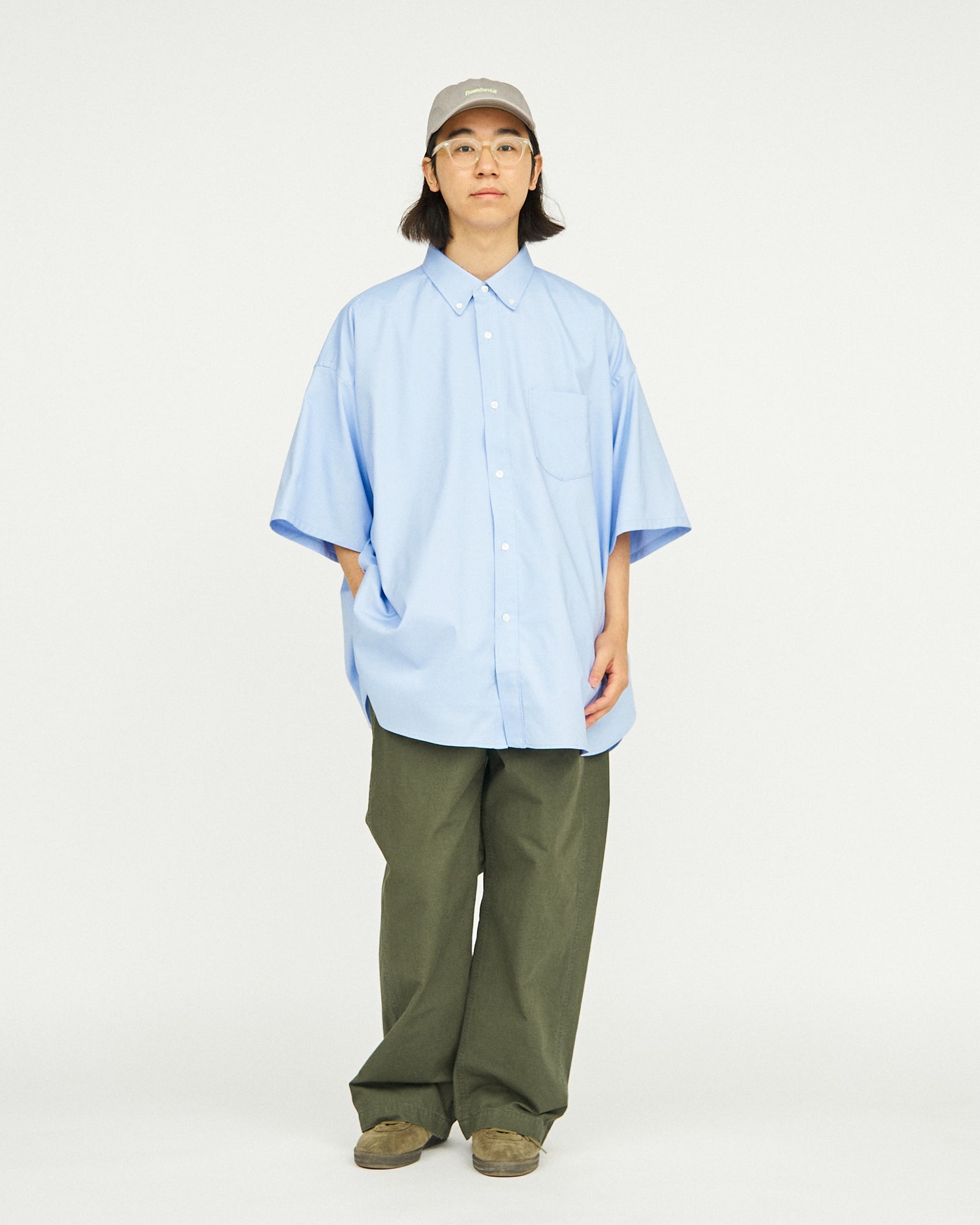 FreshService DRY OXFORD CORPORATE S/S B.D. SHIRT / 短襯衫
