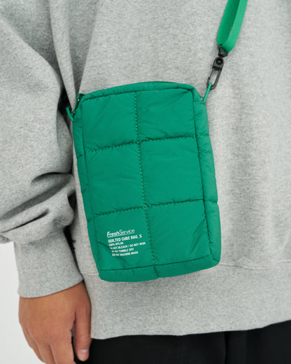 FreshService QUILTED CUBE BAG_S / 立體絎縫立方尼龍肩背包 （小）