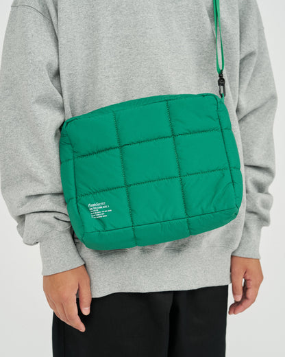 FreshService QUILTED CUBE BAG_L / 立體絎縫立方尼龍肩背包 （大）