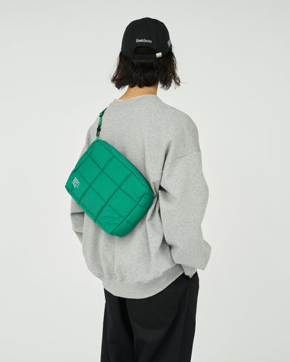 FreshService QUILTED CUBE BAG_L / 立體絎縫立方尼龍肩背包 （大）