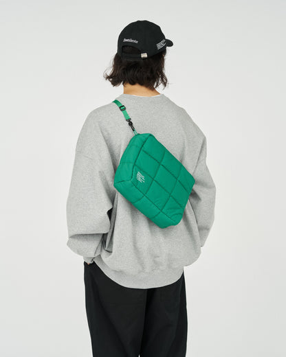 FreshService QUILTED CUBE BAG_L / 立體絎縫立方尼龍肩背包 （大）