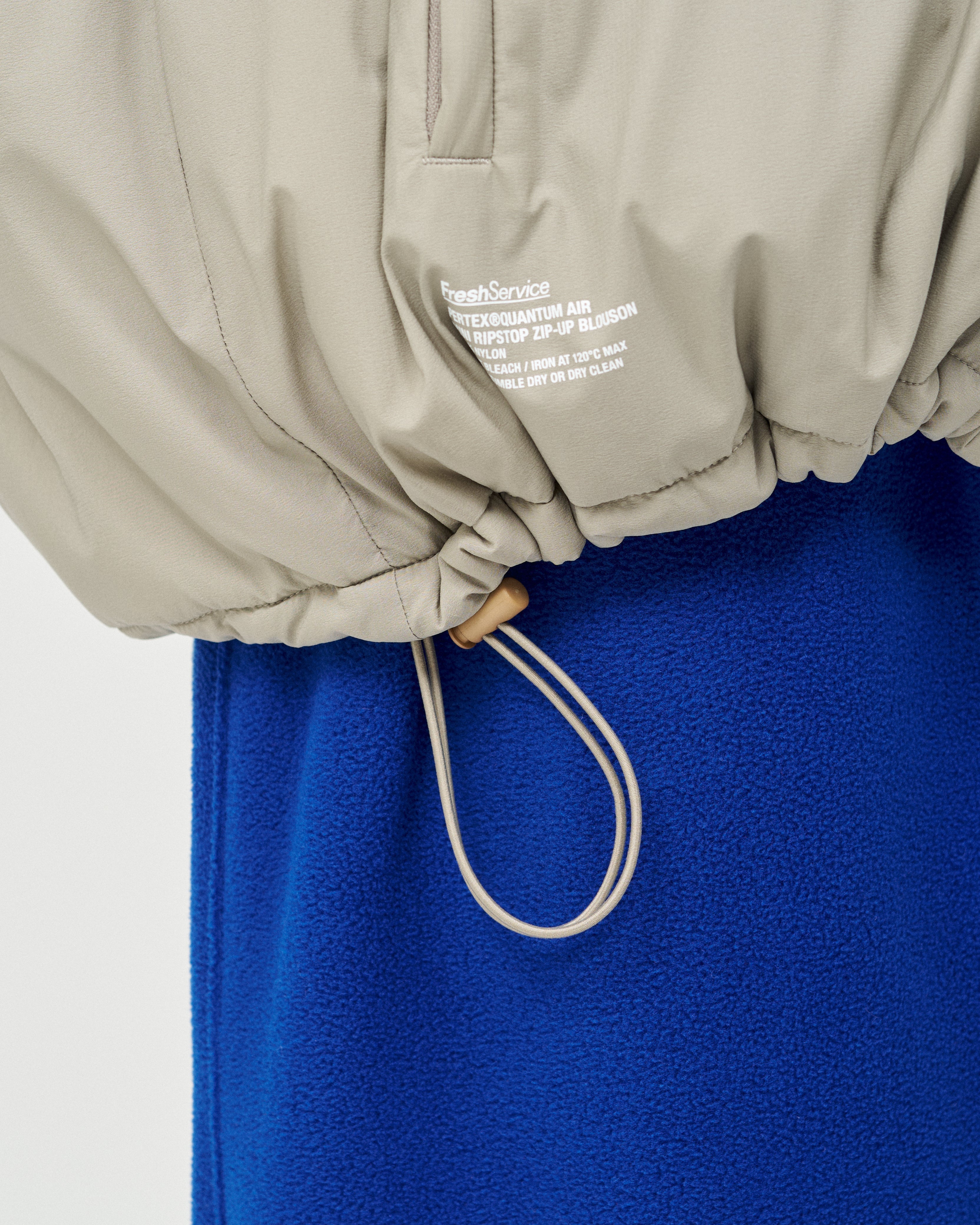 FreshService PERTEX® QUANTUM AIR MINI RIPSTOP ZIP-UP BLOUSON / 立領中綿外套