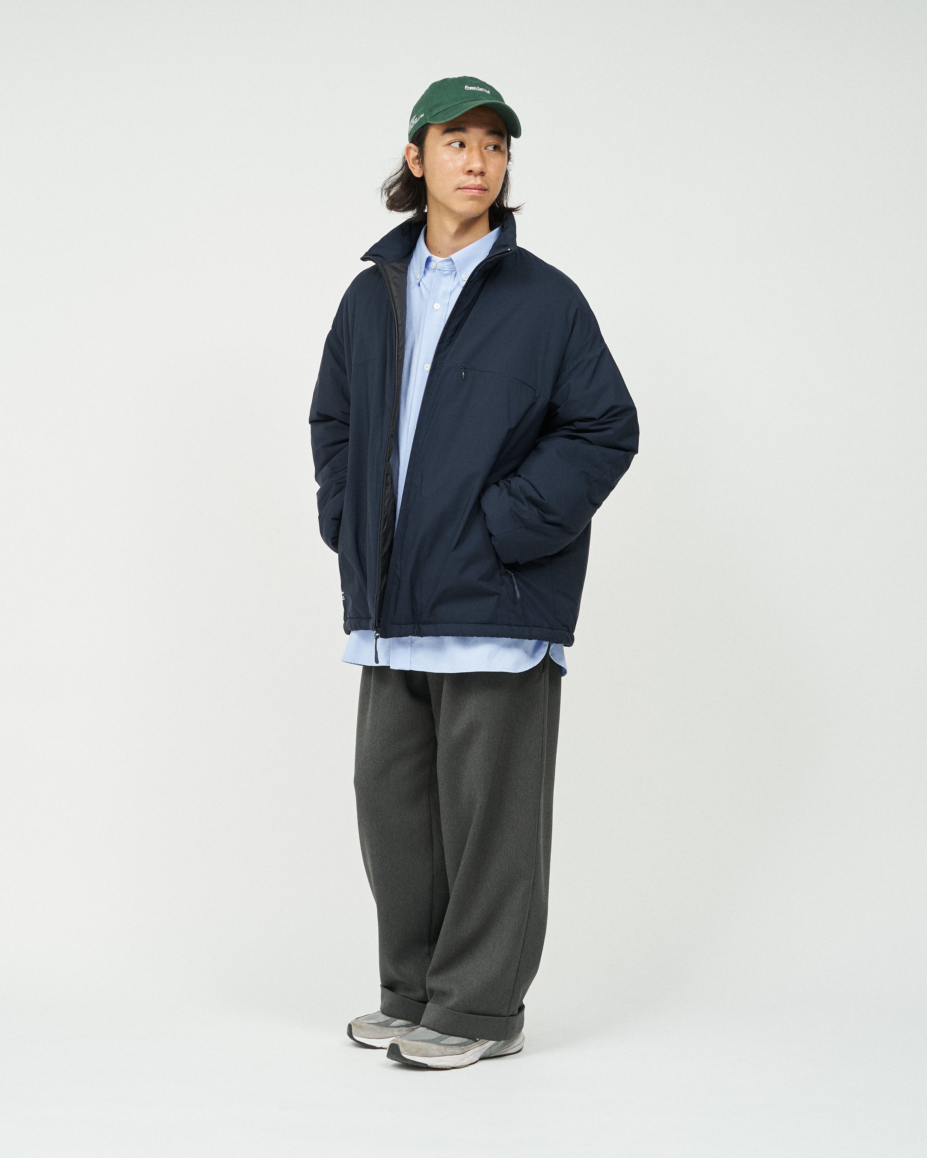 FreshService PERTEX® QUANTUM AIR MINI RIPSTOP ZIP-UP BLOUSON / 立領中綿外套