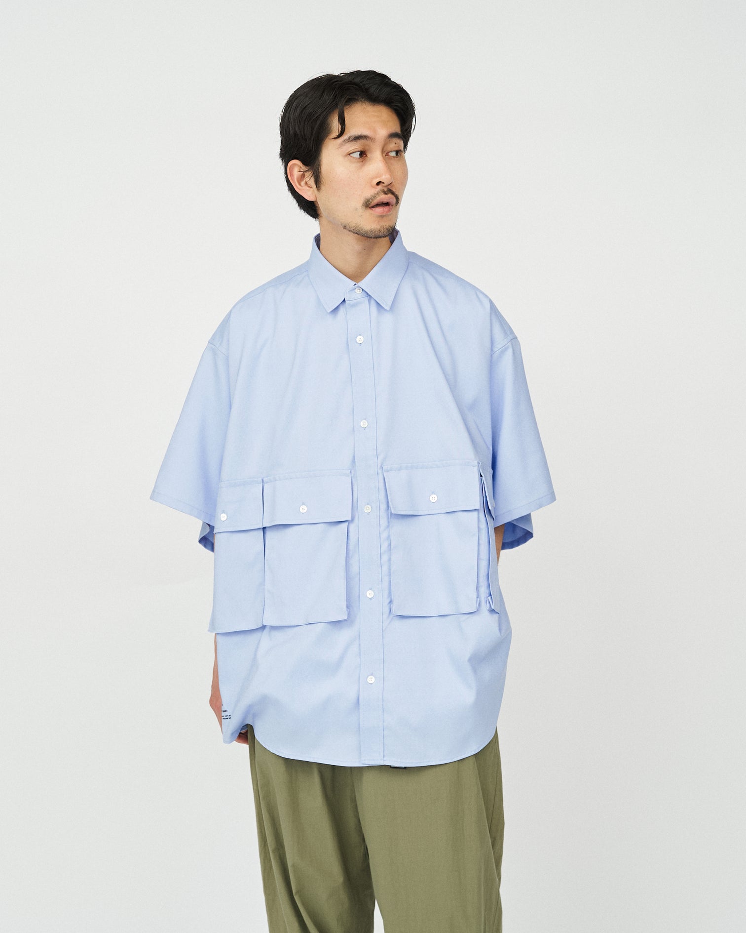 FreshService DRY OXFORD FLAP POCKET S/S SHIRT / 口袋 短襯衫