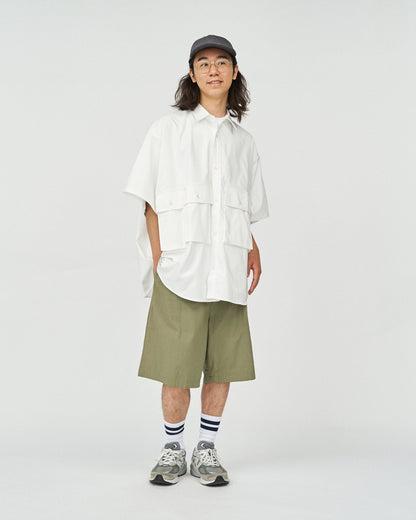 FreshService DRY OXFORD FLAP POCKET S/S SHIRT / 口袋 短襯衫