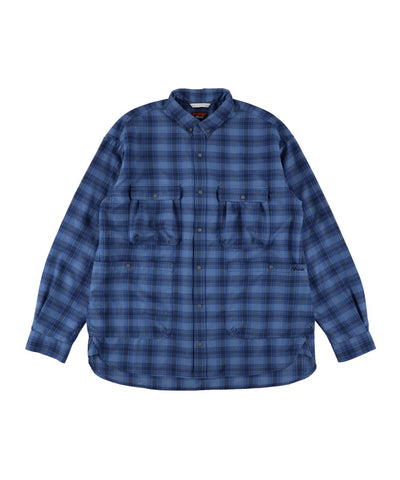 NANGA / GRID TARTAN CAMP SHIRT 格紋機能露營襯衫