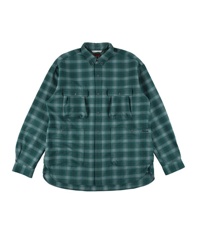NANGA / GRID TARTAN CAMP SHIRT 格紋機能露營襯衫