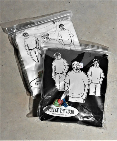 FRUIT OF THE LOOM  Personal Fit 3P PACKTEE HEAVY / 三件裝重磅圓領T恤