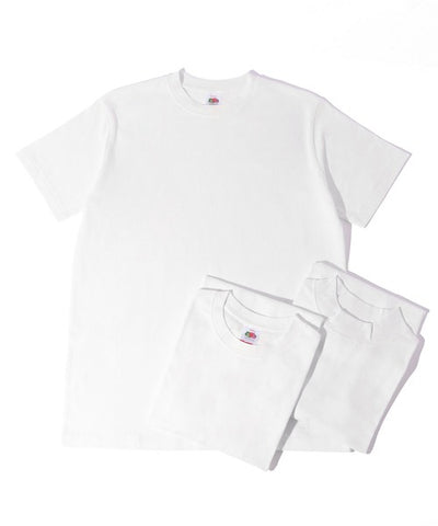 FRUIT OF THE LOOM  Personal Fit 3P PACKTEE HEAVY / 三件裝重磅圓領T恤