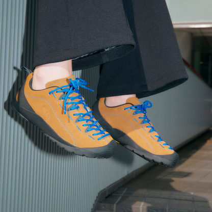 【美品】KEEN JASPER CATHAY SPICE/ORION BLUE Men's Suede Sneakers - Jasper | KEEN Footwear