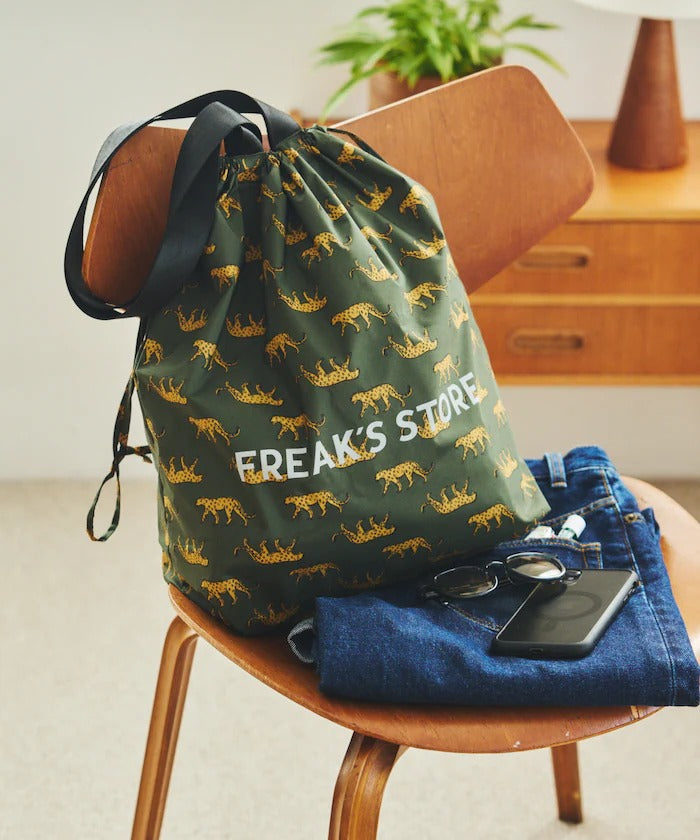 KiU × FREAK'S STORE／防潑水環保購物袋（日本聯名限定）