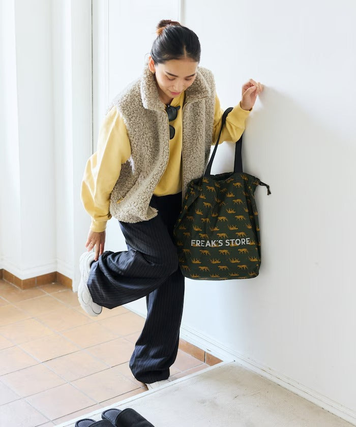KiU × FREAK'S STORE／防潑水環保購物袋（日本聯名限定）