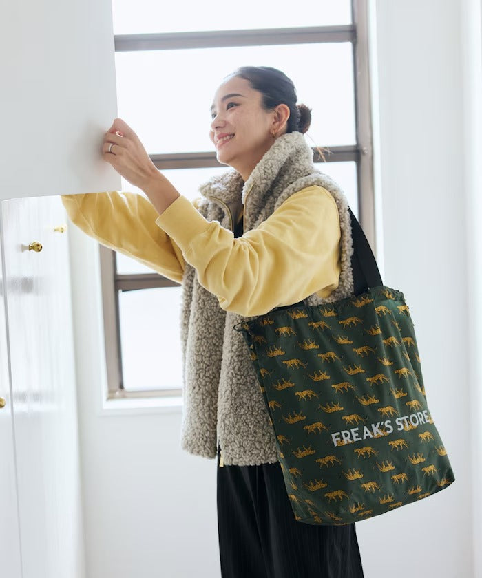 KiU × FREAK'S STORE／防潑水環保購物袋（日本聯名限定）