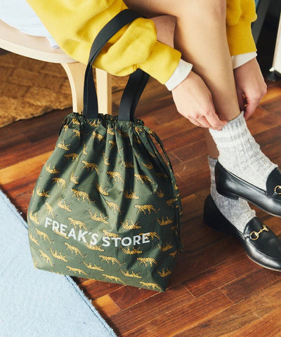 KiU × FREAK'S STORE／防潑水環保購物袋（日本聯名限定）