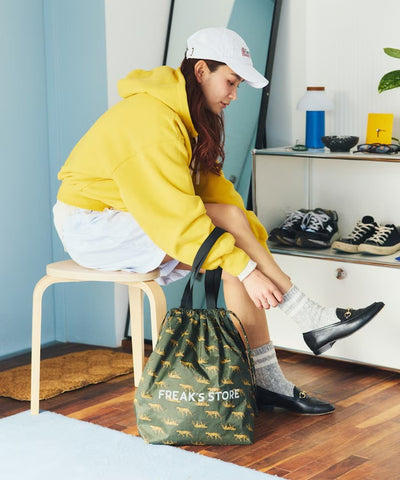 KiU × FREAK'S STORE／防潑水環保購物袋（日本聯名限定）