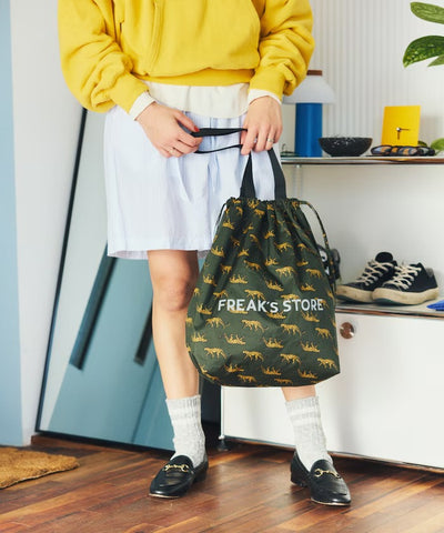 KiU × FREAK'S STORE／防潑水環保購物袋（日本聯名限定）