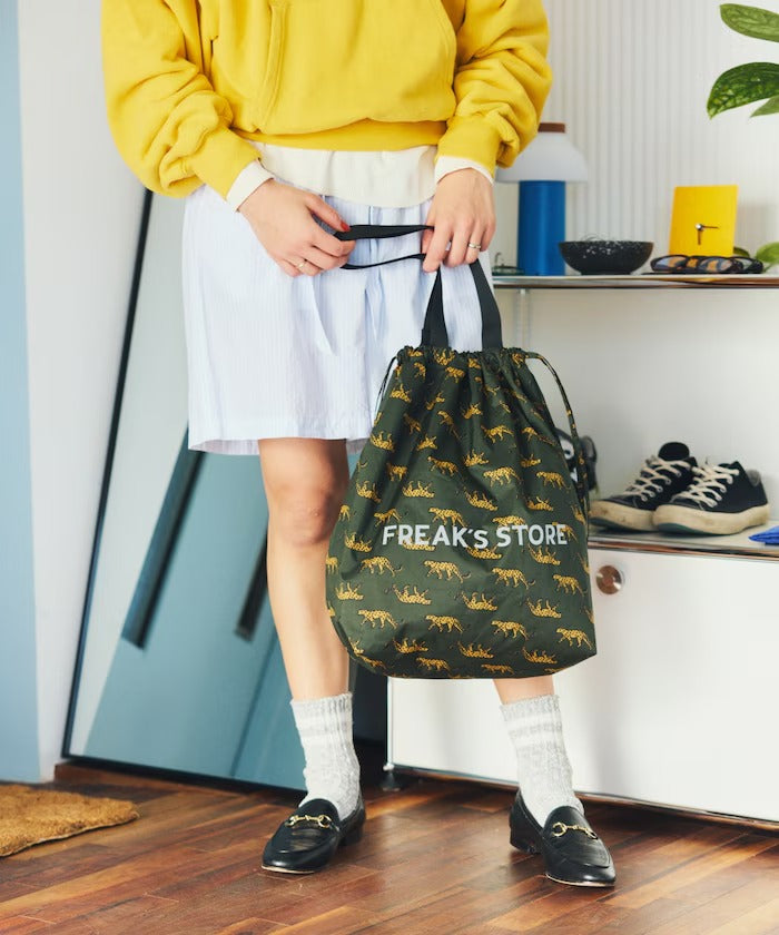 KiU × FREAK'S STORE／防潑水環保購物袋（日本聯名限定）