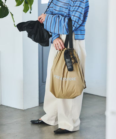 KiU × FREAK'S STORE／防潑水環保購物袋（日本聯名限定）