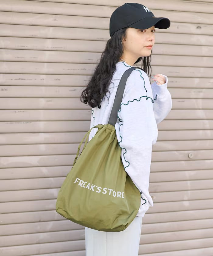 KiU × FREAK'S STORE／防潑水環保購物袋（日本聯名限定）
