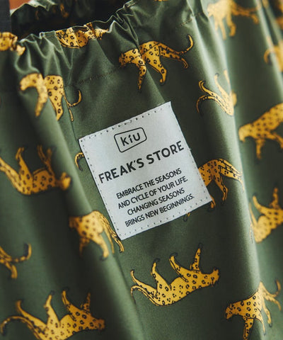 KiU × FREAK'S STORE／防潑水環保購物袋（日本聯名限定）