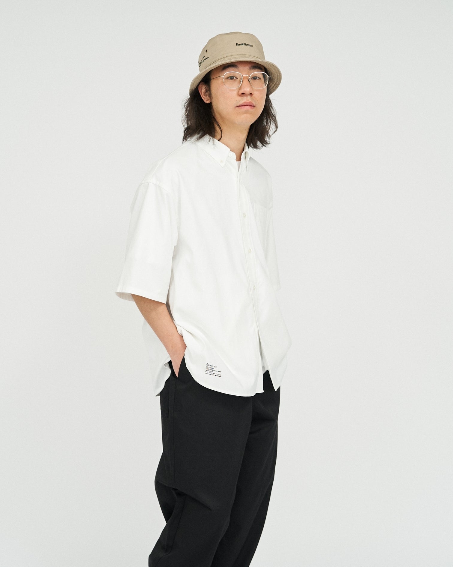 FreshService DRY OXFORD CORPORATE S/S B.D. SHIRT / 短襯衫