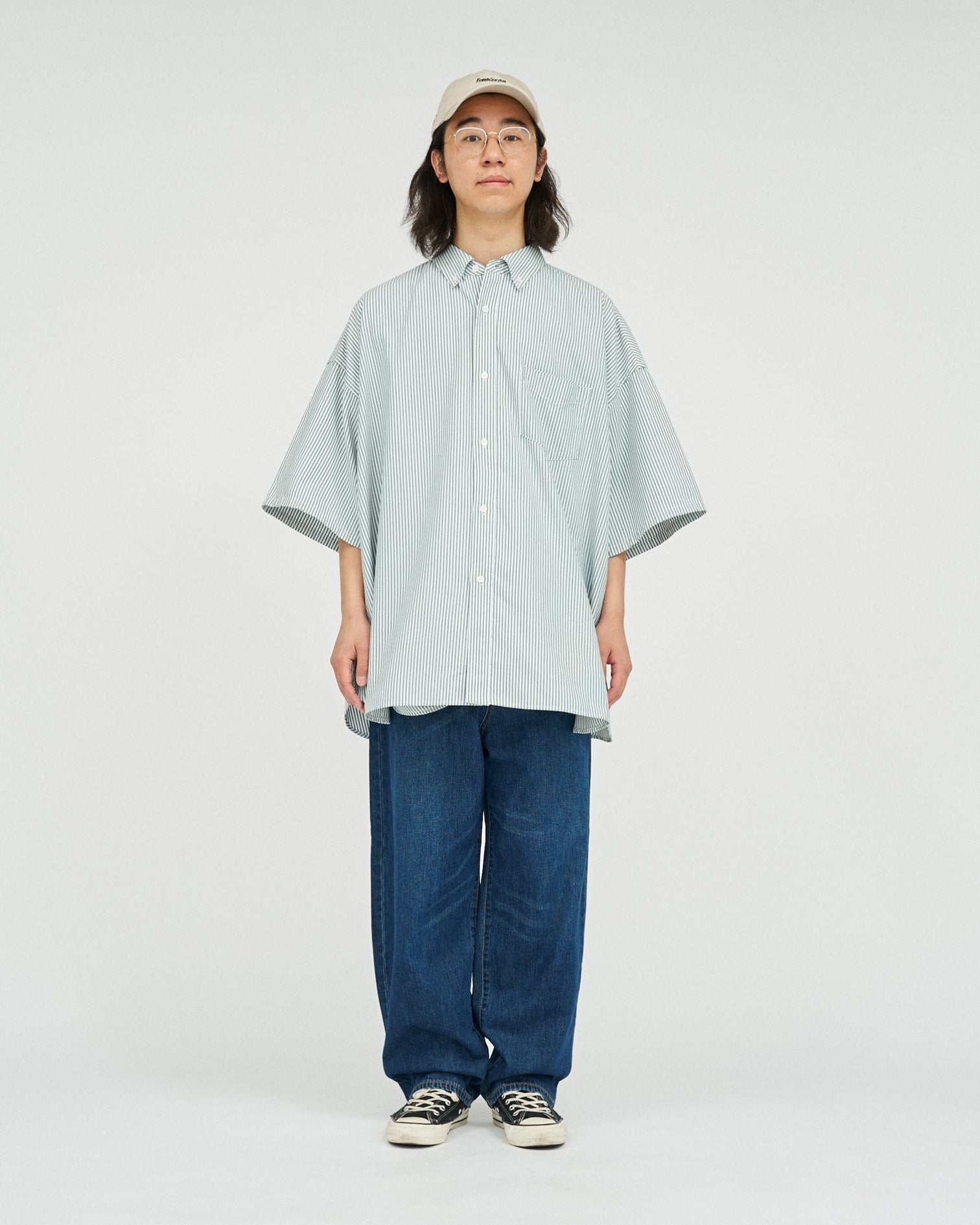 FreshService DRY OXFORD CORPORATE S/S B.D. SHIRT / 短襯衫